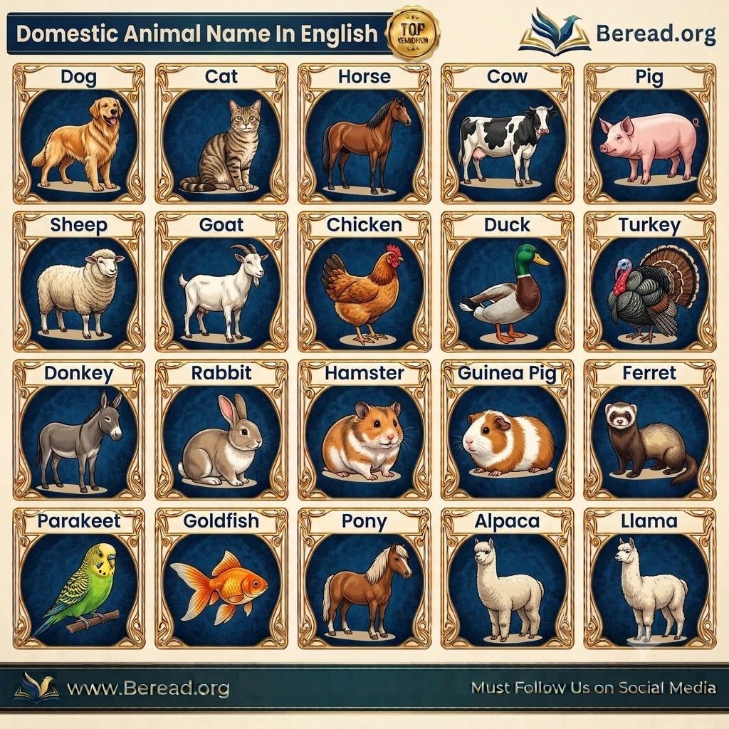 Domestic Animal Name